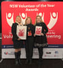 Nomintor Kristy Smith with Clare Collins and Alice Collins