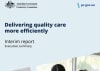 Delivering quality care more efficiently 