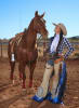 Warwick Rodeo Princess Belle Meek and Spanner_looking forward to this year's event in October_photo Peter Wallis. 
Note more photos in link in copy.
