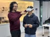 Trying the new VR4VR headset