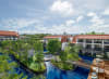 The resort boasts the longest outdoor lagoon pool in Southeast Asia. Photograph depicts the JW Marriott, Khao Lak Resort & Spa.