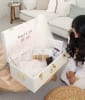 Keeprr Bridal Luxe Trunk -- an elegant, personalised keepsake trunk designed for brides to preserve gowns, vows, jewellery, and wedding mementos.