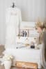 Keeprr Bridal Luxe Trunk, spacious enough to preserve an entire wedding dress alongside shoes, invitations, and jewellery -- creating a timeless heirloom for brides. Photo: Teegan Earl
