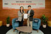 Signing ceremony held at 500 Global's Palo Alto headquarters on August 28, 2025, featuring Christine Tsai and Younghoon Park