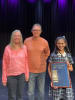  From left - Sue Hunter, Adrian Hunter and Abhisri Pandaya.