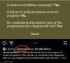 There is no place for political violence in Australia.