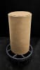Image of a cardboard-confined rammed earth column. Credit: RMIT University