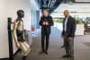 H.E. Abdulla bin Mohammed bin Butti Al Hamed, Chairman of the UAE Media Council and Chairman of BRIDGE, meets Elon Musk, CEO of X, SpaceX, Tesla, and Starlink, at Tesla Headquarters in Palo Alto, California (Photo: AETOSWire)
