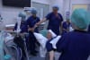 Young Doctors learning surgery at Calvary Hospital, Adelaide