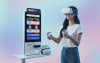 Snack VR is a compact, unmanned VR Kiosk device ideal for tourism operators, museums, schools, shopping malls, retail chains, and public institutions. (Photo: SG Entertech Co., Ltd.)
