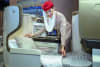 Emirates' new hooded mattress in Business Class