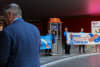 Greenpeace activists stage protest at Telstra AGM in Melbourne, Australia