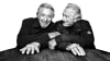 Al Pacino and Robert De Niro star in Moncler's Warmer Together campaign. Courtesy of Moncler