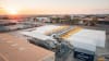 Sunrise over Viva Energy's new lubrication tank farm - F.E.S. TANKS