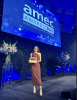 Medianet Managing Director Amrita Sidhu at the 2025 Global AMEC Awards