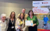 Prince of Wales Hospital in Randwick received the Golden Hip Award at this year's Australian and New Zealand Hip Fracture Registry Awards, accepted by (L to R): Jan Woods, Lisa Nealon, Rosanna Stokes, Michael Edmonds and Professor Jacqui Close.