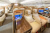 Emirates' A350 Business Class Cabin