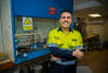 CDU PhD candidate Ramin Shahbazi is investigating the impact of using recycled tyres in bitumen to build tougher roads.