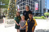 Pictured Left to Right: Melina (Year 5, Cammeray Public School), Hazel (Kindergarten, Anzac Park Public School), Mayor Zoë Baker, Liam (Year 3, North Sydney Public School)