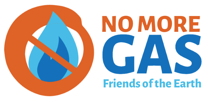 No More Gas Friends of the Earth logo