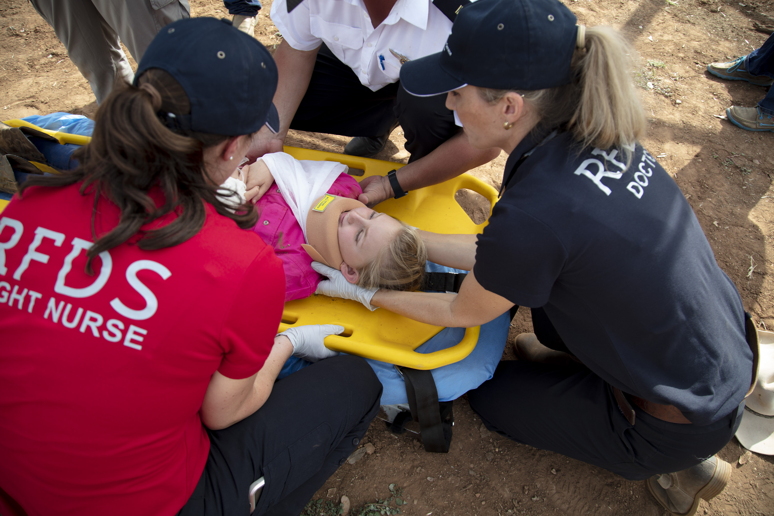 Royal Flying Doctors' aeromedical staff