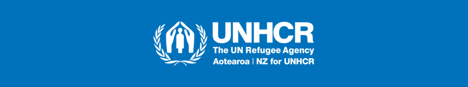 Aotearoa New Zealand for UNHCR logo